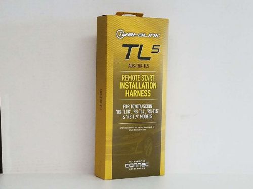 T-Harness: Toyota/Scion - Key Start; Works w/HCF only