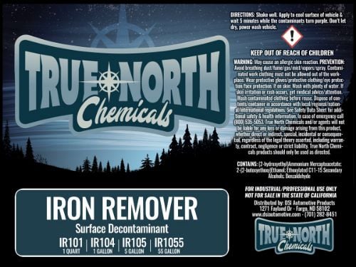 Picture of True North Secondary Label - Iron Remover