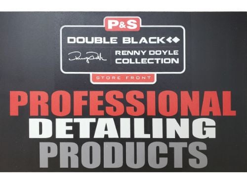 Picture of P&S Showroom Display Shelf Header Sign - Dble Blk Diamond