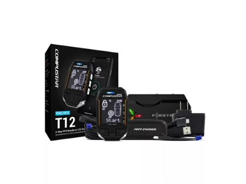 Picture of CompuStar Prime 2WT12 RF Kit - 2-Way LCD Remote and DR-X1; 3 Mile Range